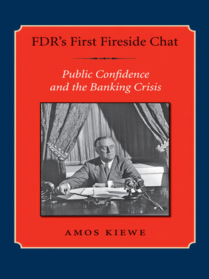 cover image of FDR's First Fireside Chat
